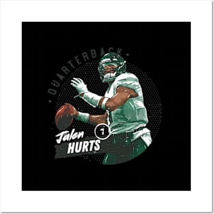 Jalen Hurts Philadelphia Dots Posters and Art